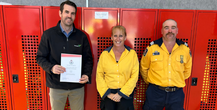 Supporting communities The Rock Rural Fire Brigade